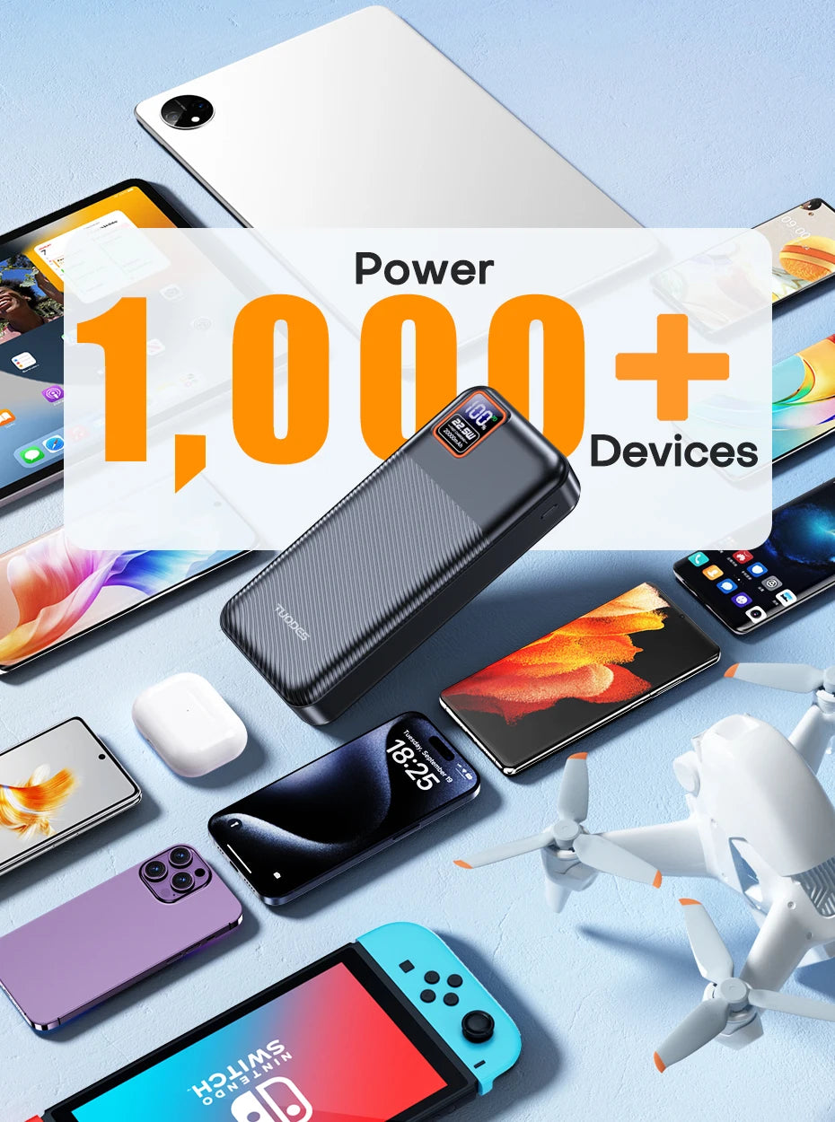 מטען נייד  20000mAh