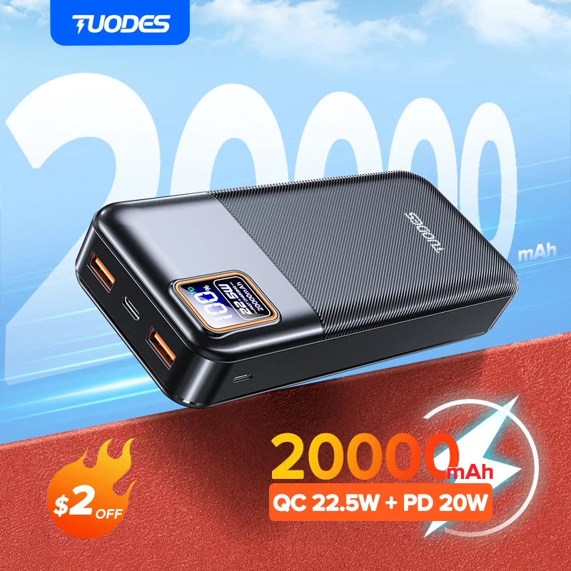 מטען נייד  20000mAh