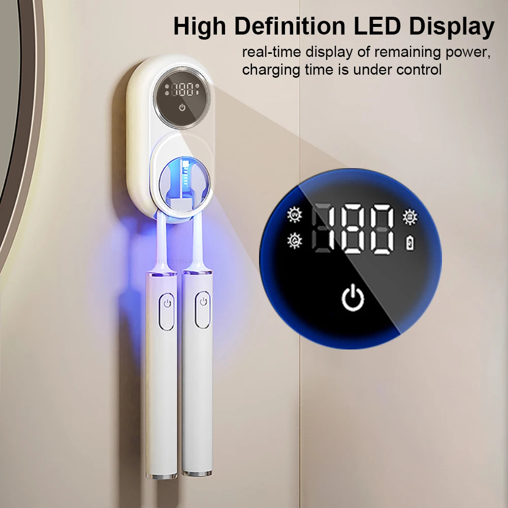 מברשת שיניים ניידת עם סטריליזציה