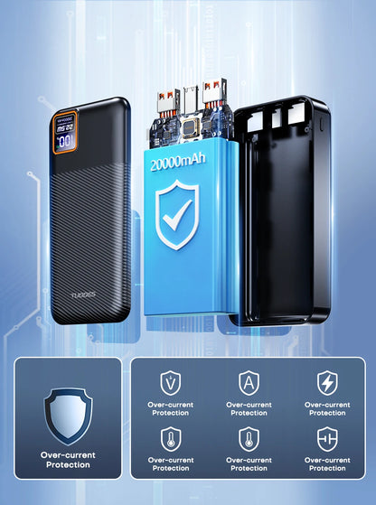 מטען נייד  20000mAh